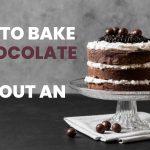 Baking a chocolate cake without an oven