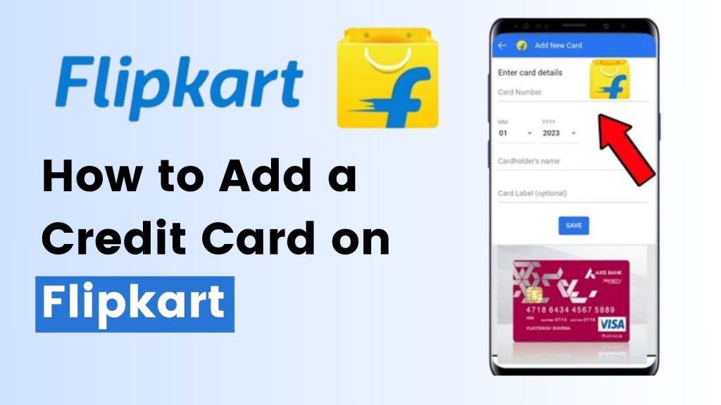 Adding a credit card to your Flipkart account