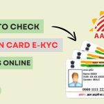 how to check ration card e kyc status online