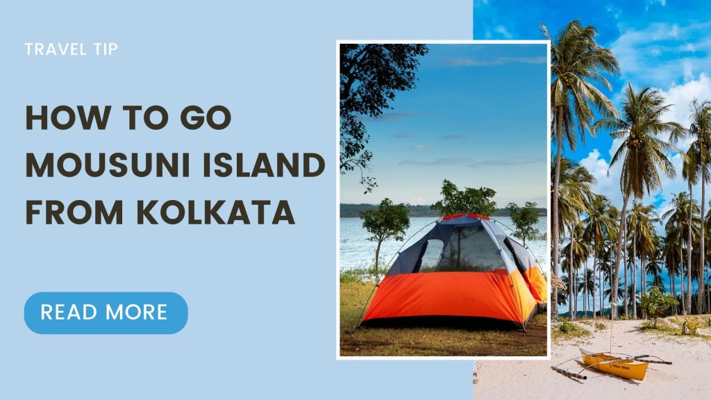 how to go mousuni island from kolkata
