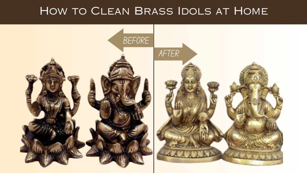 How to Clean Brass Idols at Home