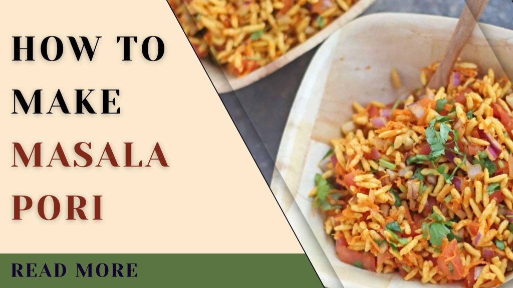 Masala Pori is a versatile and easy-to-make snack