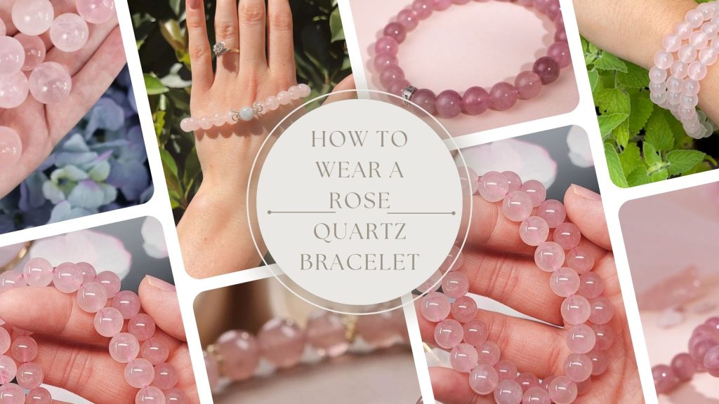 Wearing a rose quartz bracelet is more than just a fashion choice